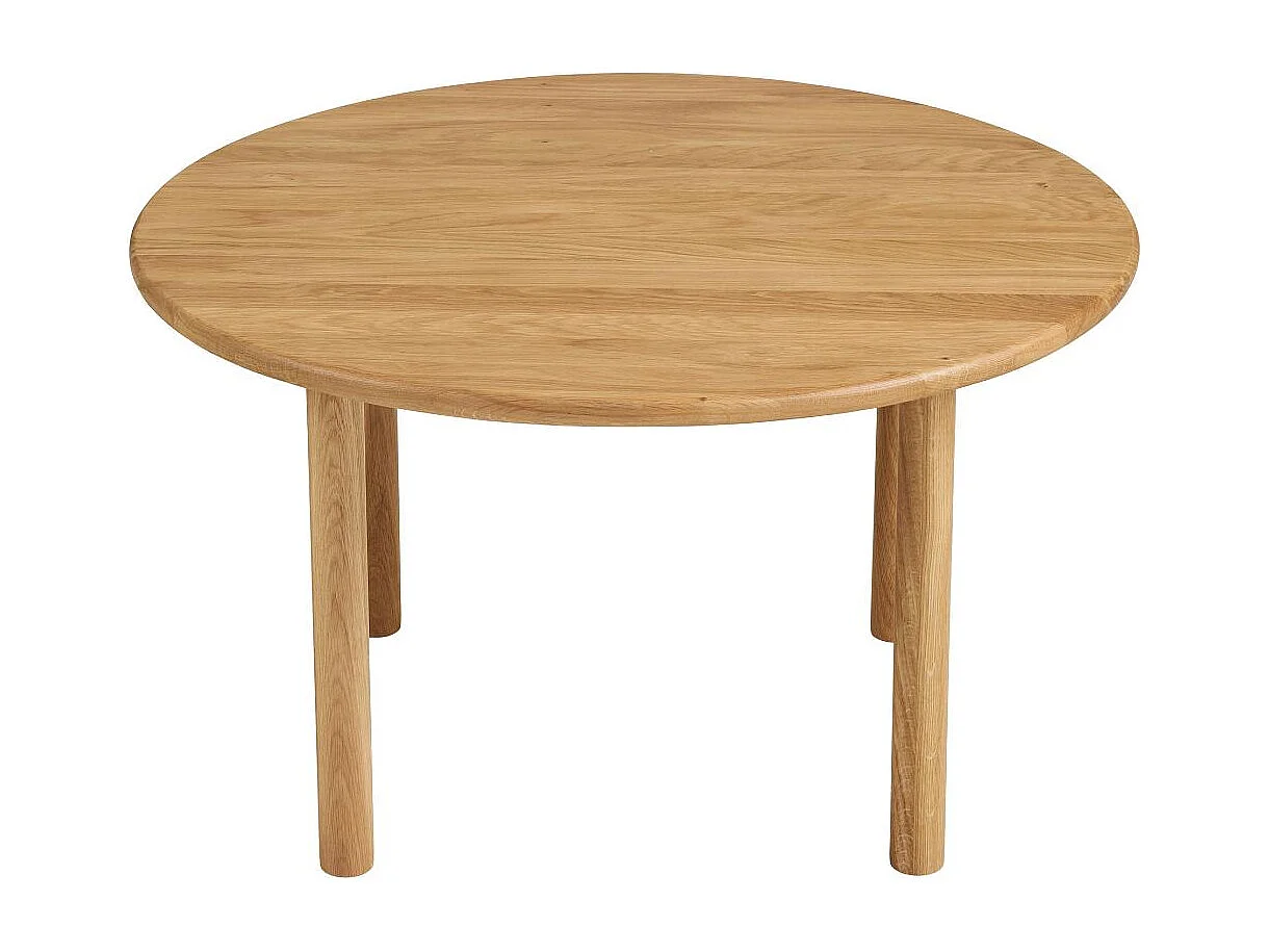 Iselin table basse Ø70 cm chêne.