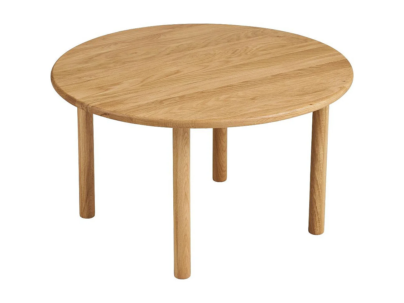 Iselin table basse Ø70 cm chêne.