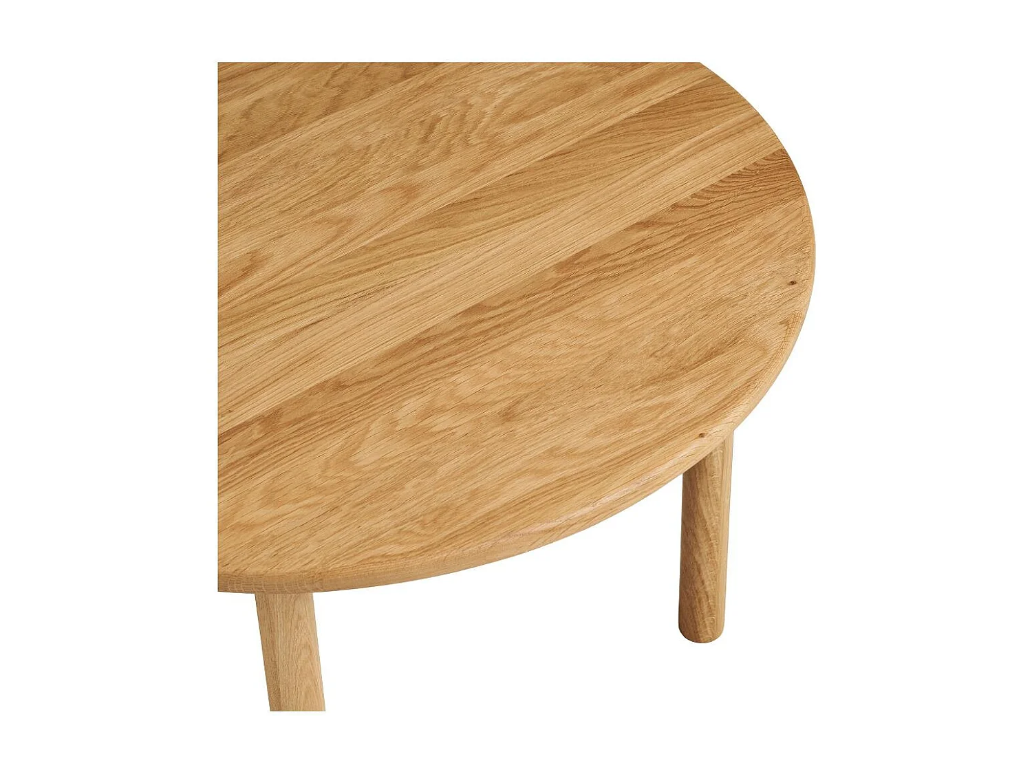 Iselin table basse Ø70 cm chêne.
