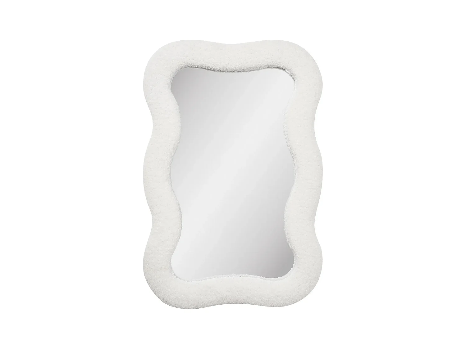 Mia Spiegel TeddyRahmen weiß.