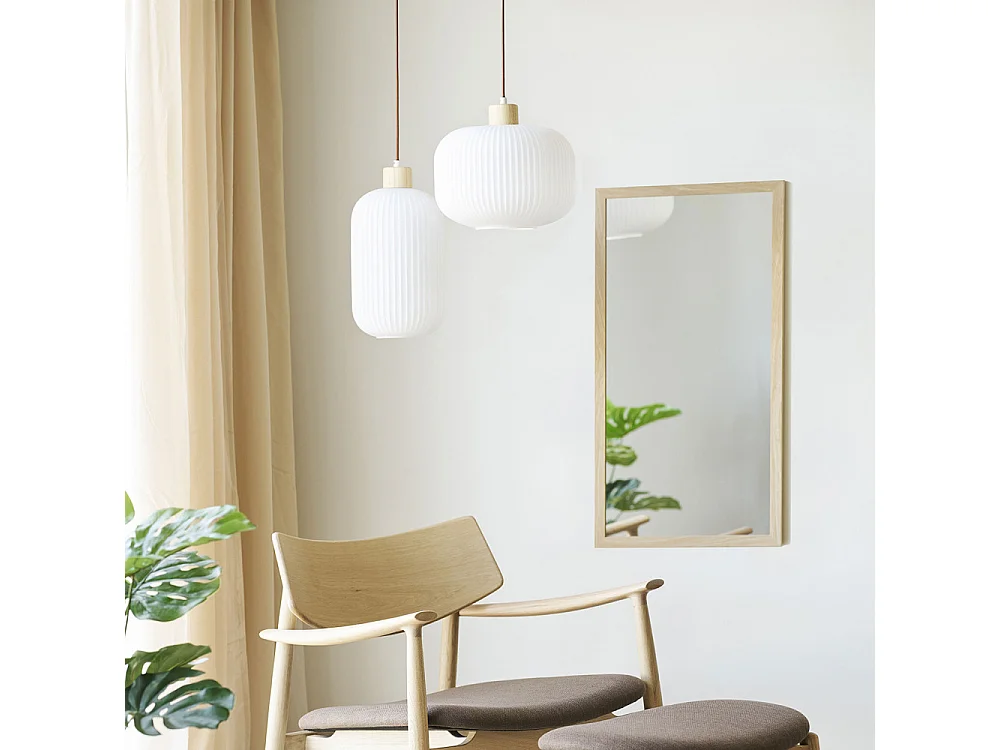 Kira Pendelleuchte Ø20cm weiß.