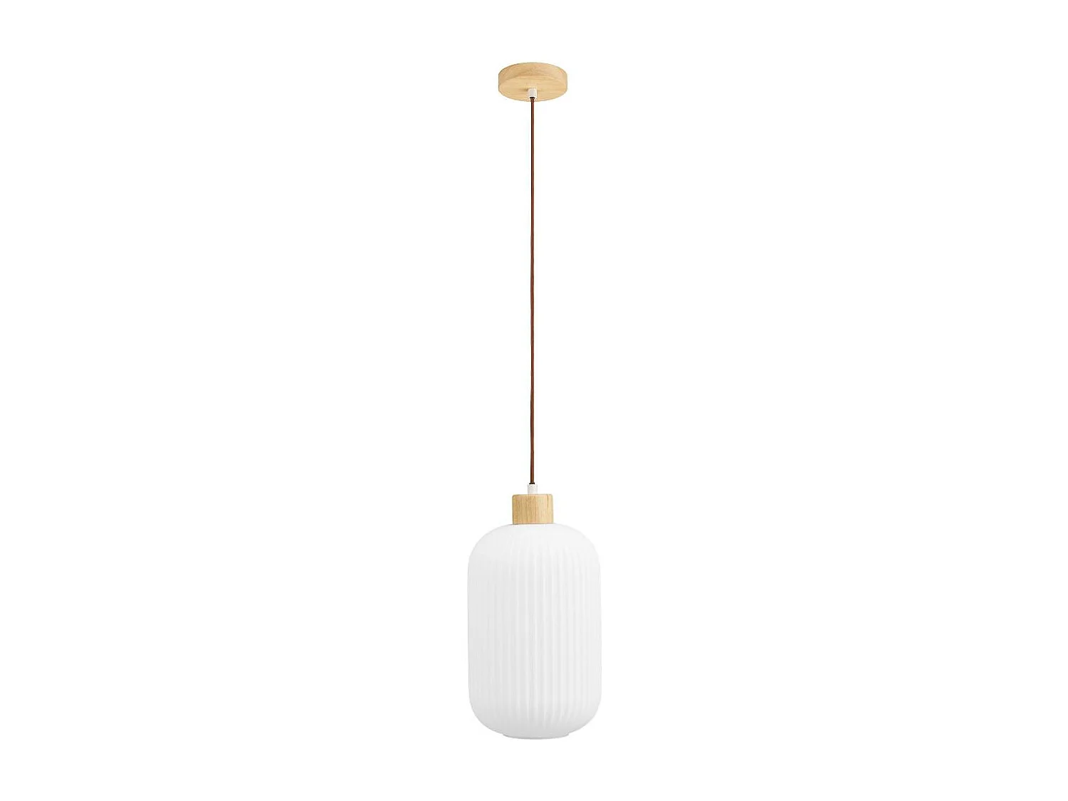 Kira hanglamp Ø20cm wit.