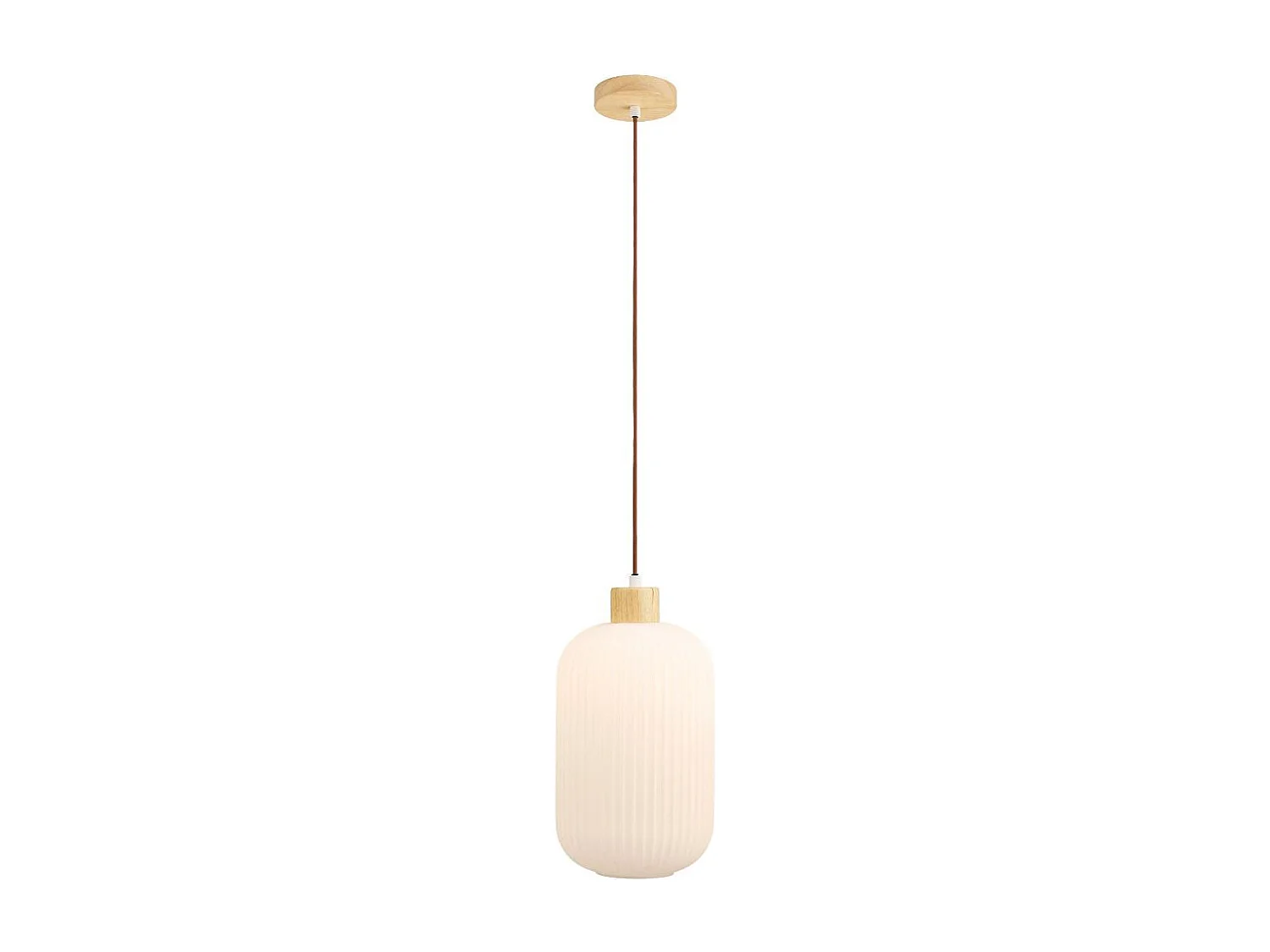 Kira hanglamp Ø20cm wit.