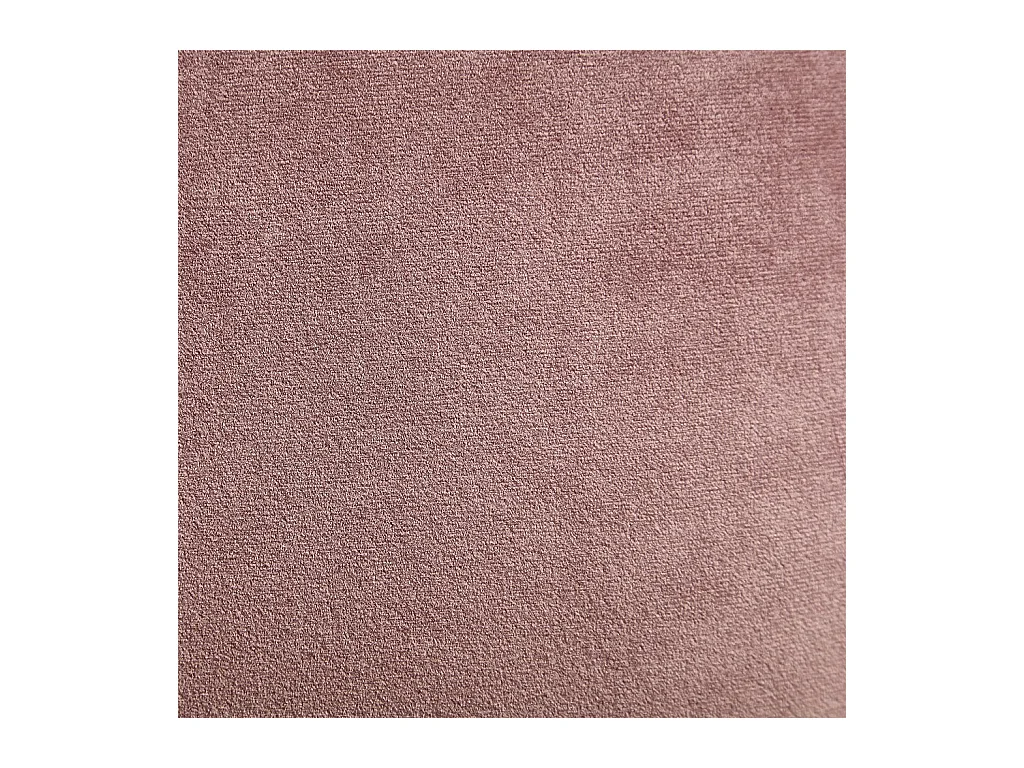 Habitat - Fauteuil pivotant matelassé en tissu et métal chromé  - Vieux rose - Andrew