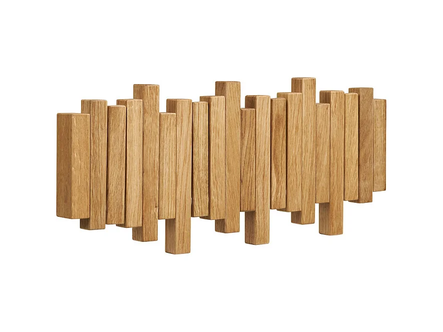 Tove Wandgarderobe 4 Haken Eiche.