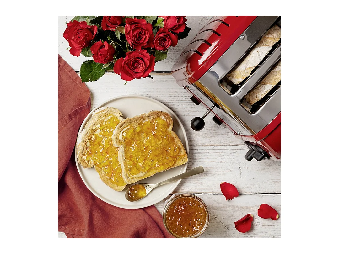 Dualit Grille-pains 2 fentes rouge - 27031