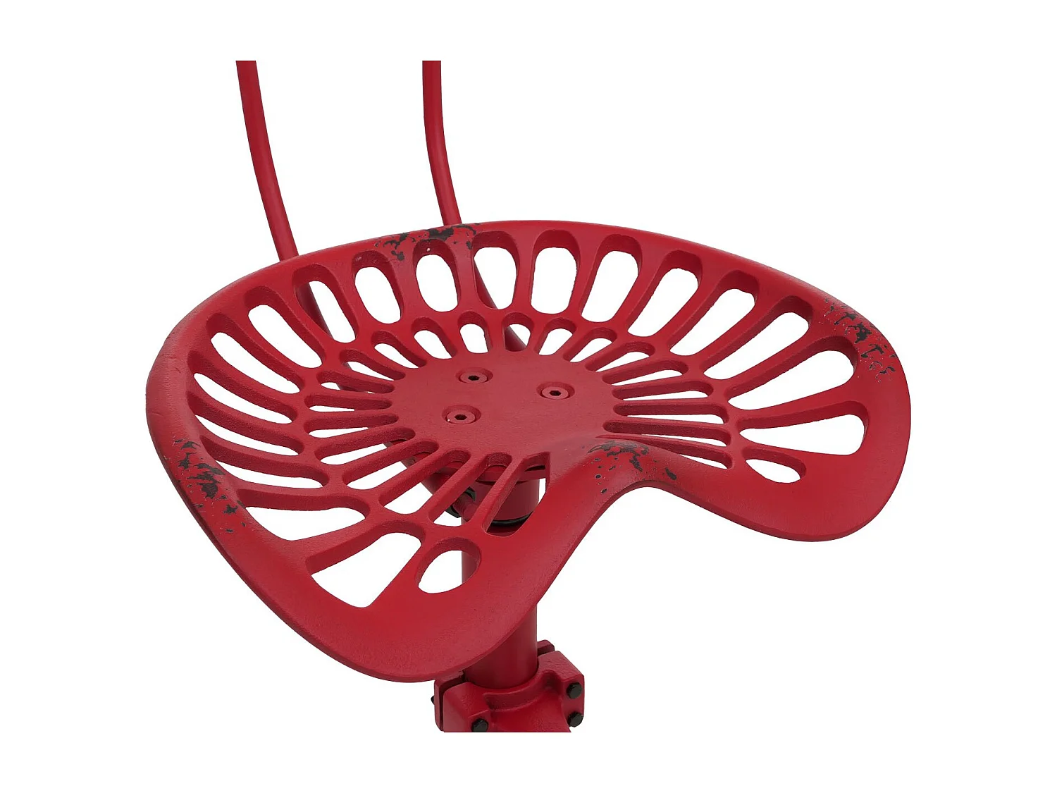 Tabouret de bar MCW-N26,  rouge