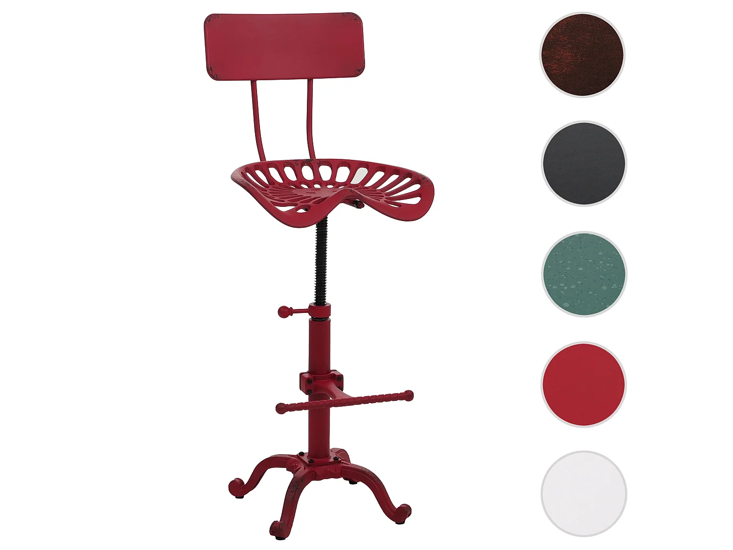 Barhocker MCW-N26, Rot