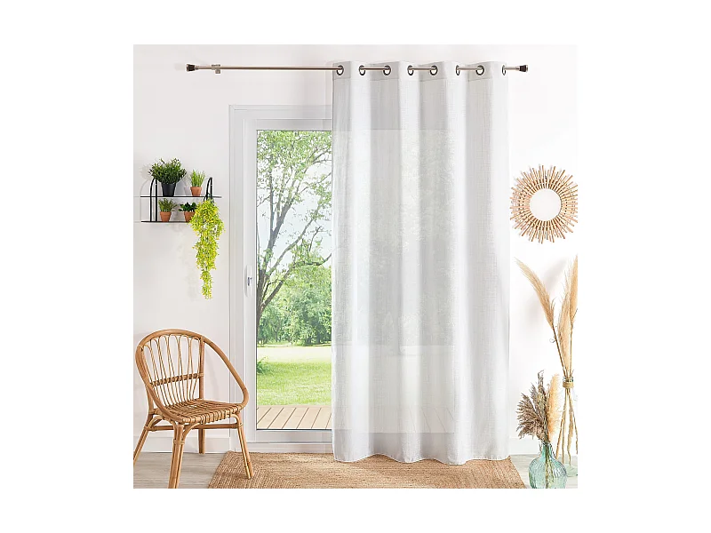 Feuerhemmende Gardine Nicht Feuer M1 und Verstärkungsband