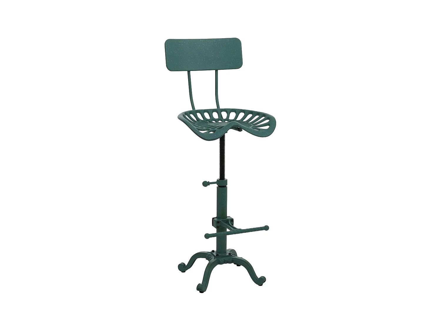 Tabouret de bar MCW-N26,  vert
