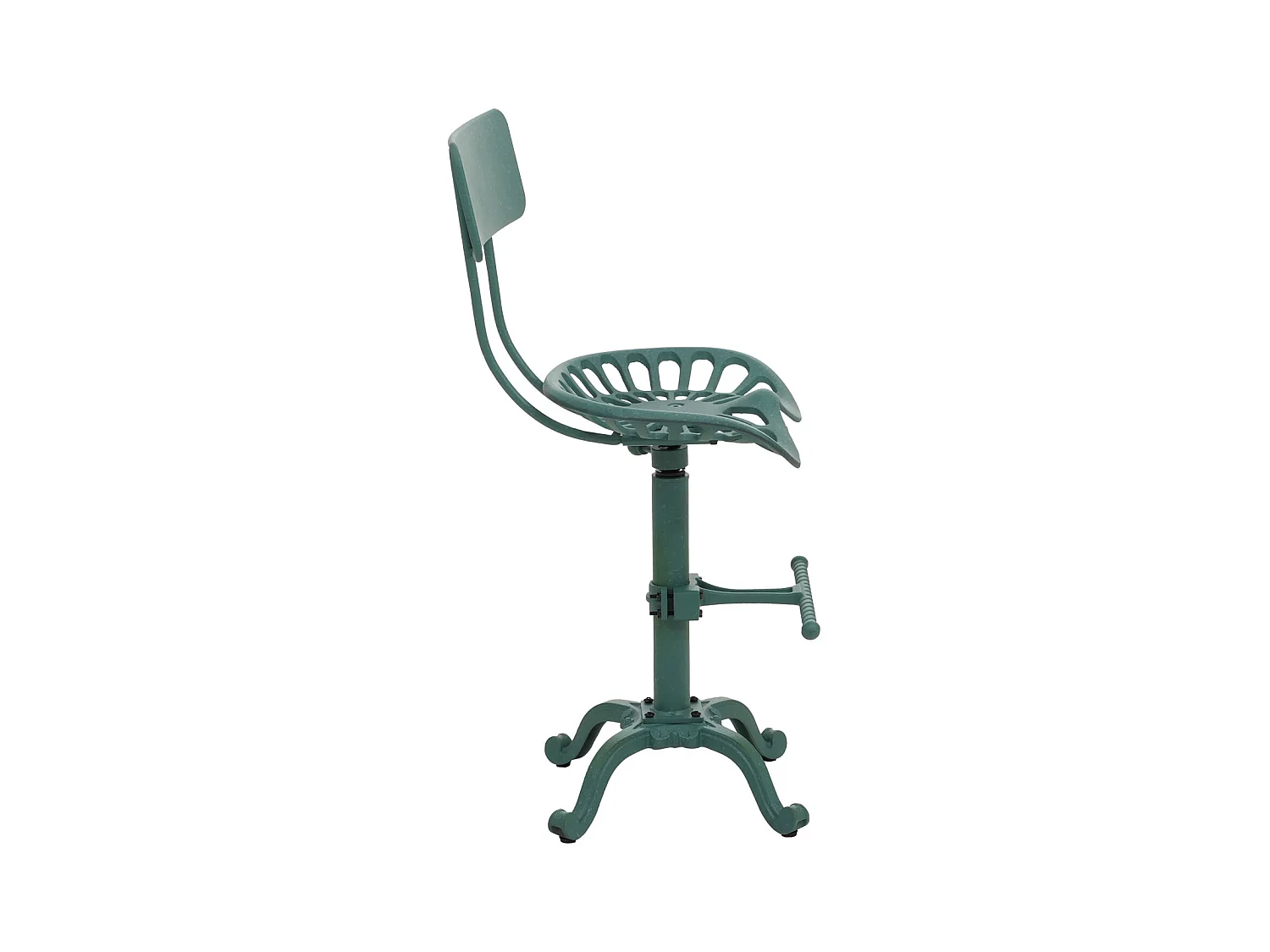 Tabouret de bar MCW-N26,  vert