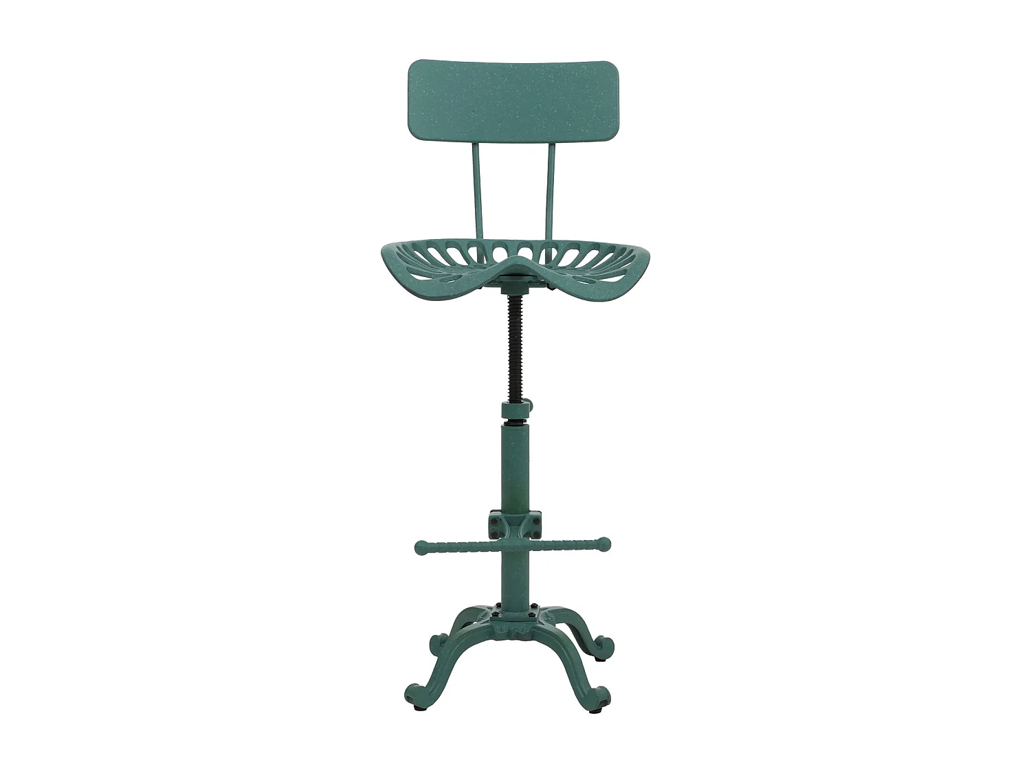 Stołek barowy MCW-N26,  zielony