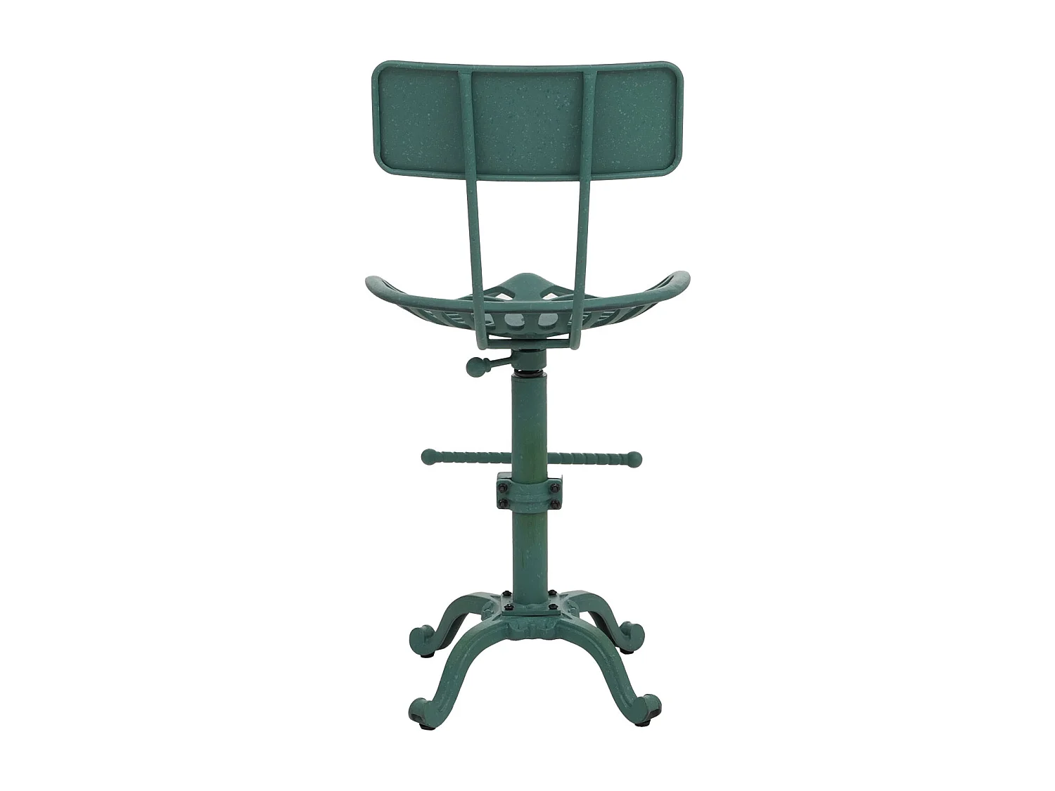 Stołek barowy MCW-N26,  zielony