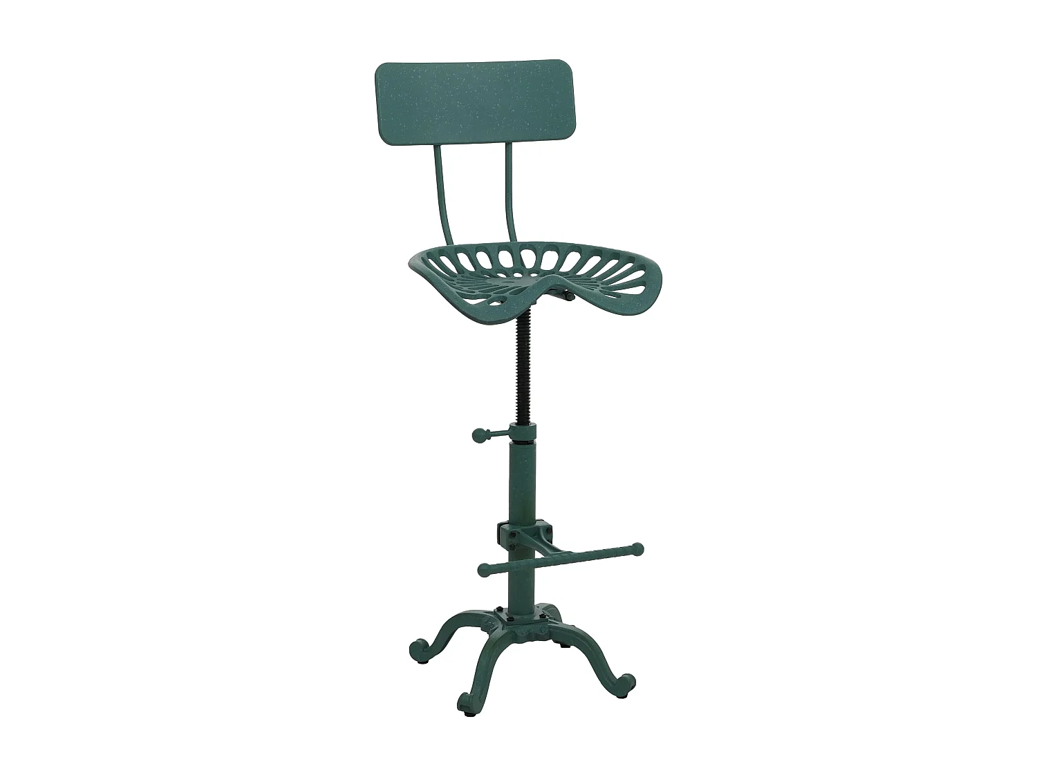 Tabouret de bar MCW-N26,  vert
