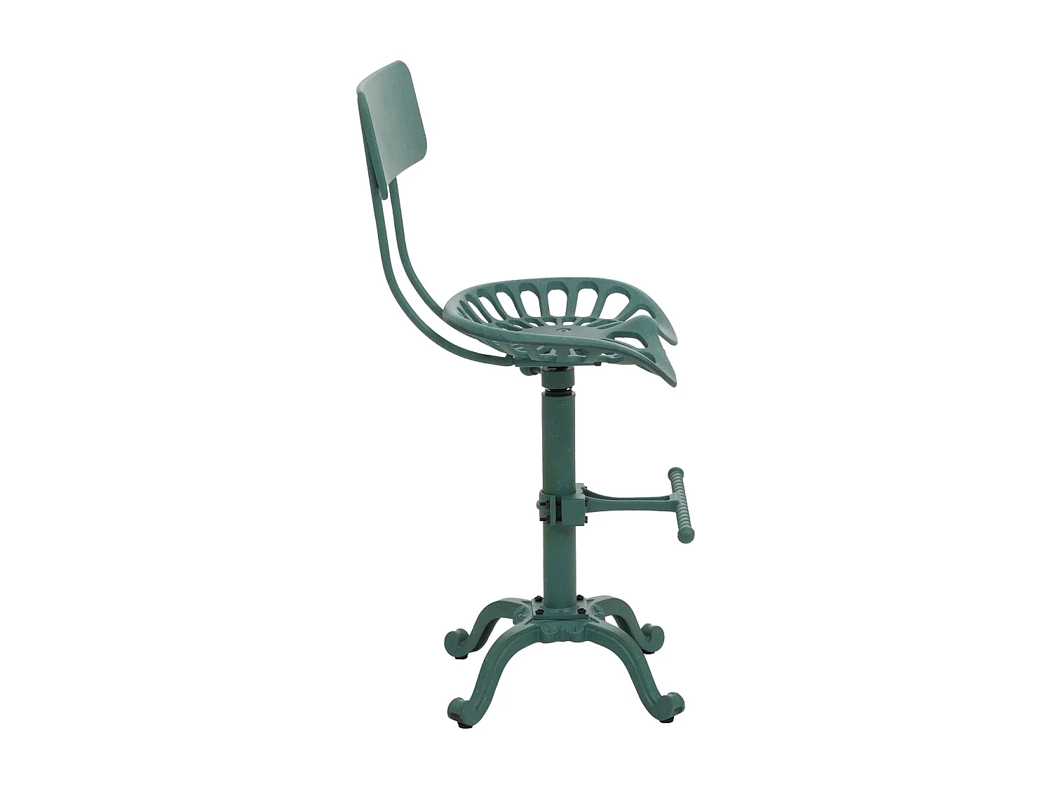Tabouret de bar MCW-N26,  vert