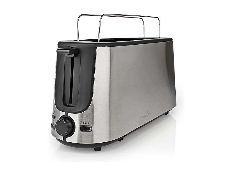 Nedis Grille pain 1 fente 1000w gris - KABT310EAL