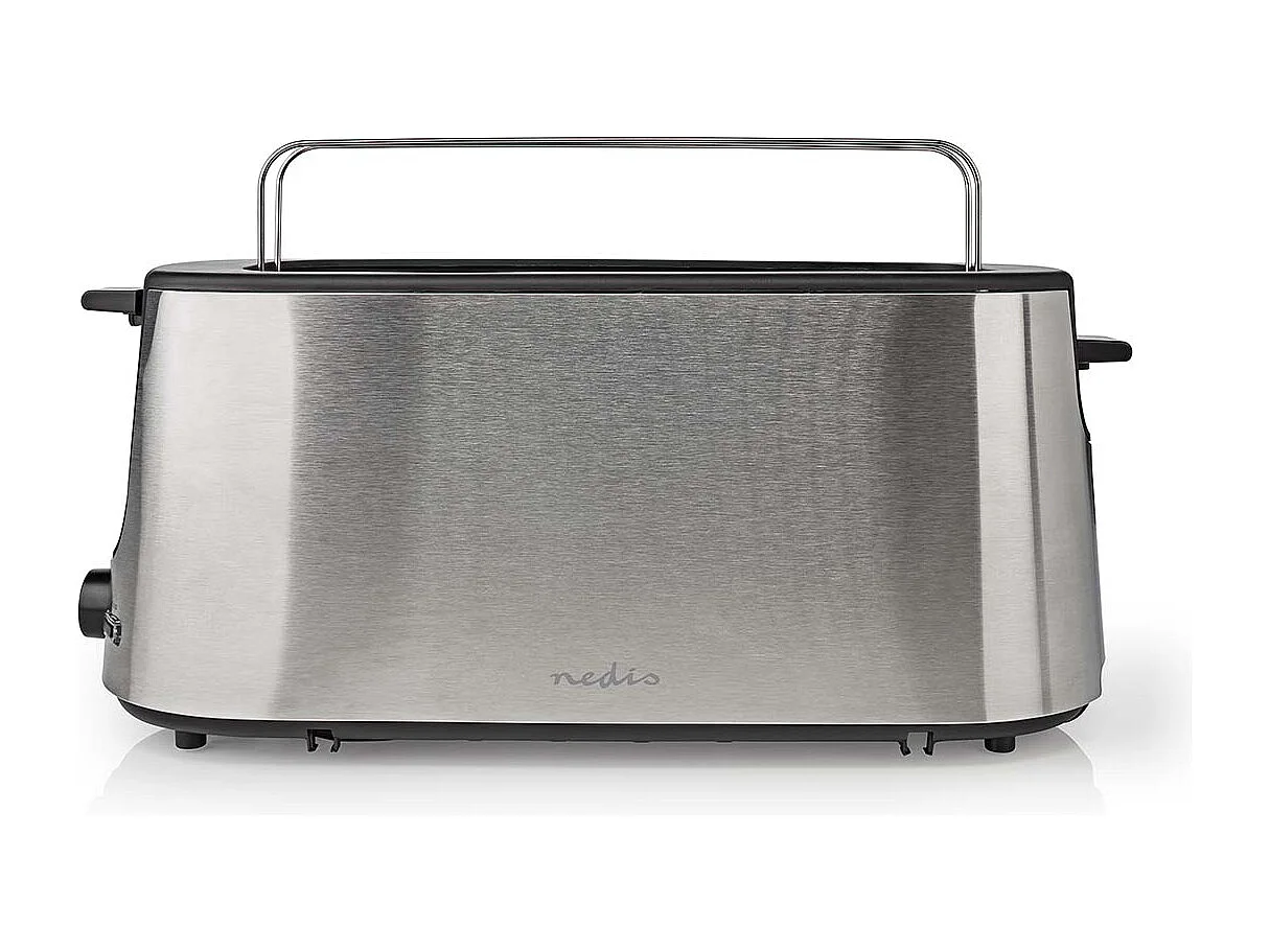 Nedis Grille pain 1 fente 1000w gris - KABT310EAL