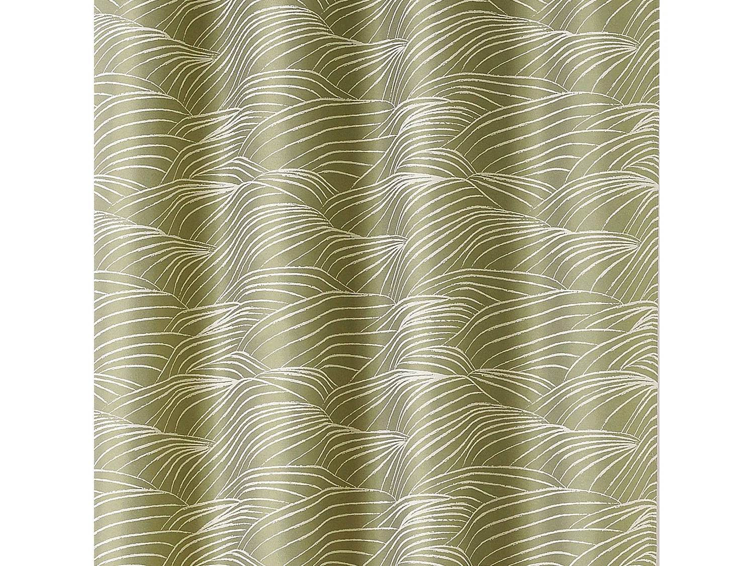 Cortina con motivos de laderas de viñedos