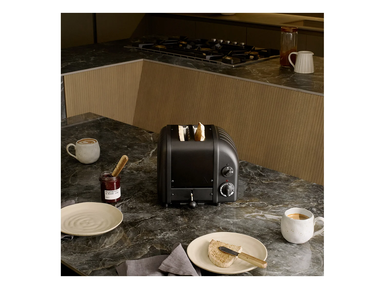 Dualit Grille-pain 2 fentes 1200w full noir mat - 27396