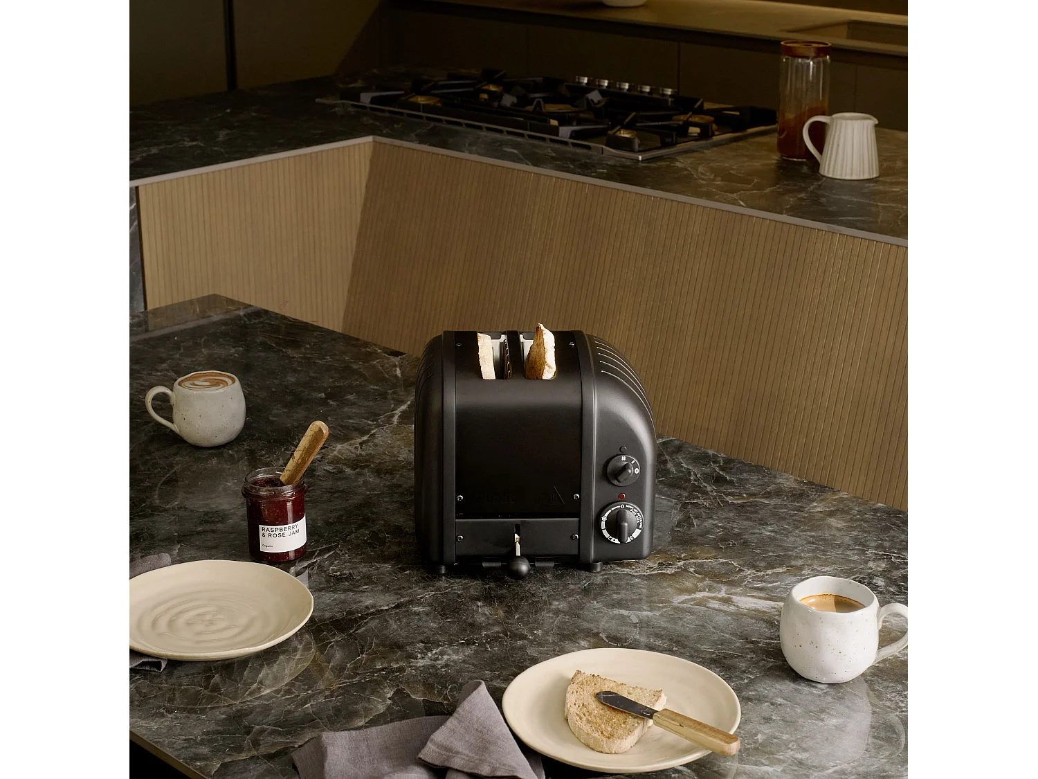 Dualit Grille-pain 2 fentes 1200w full noir mat - 27396