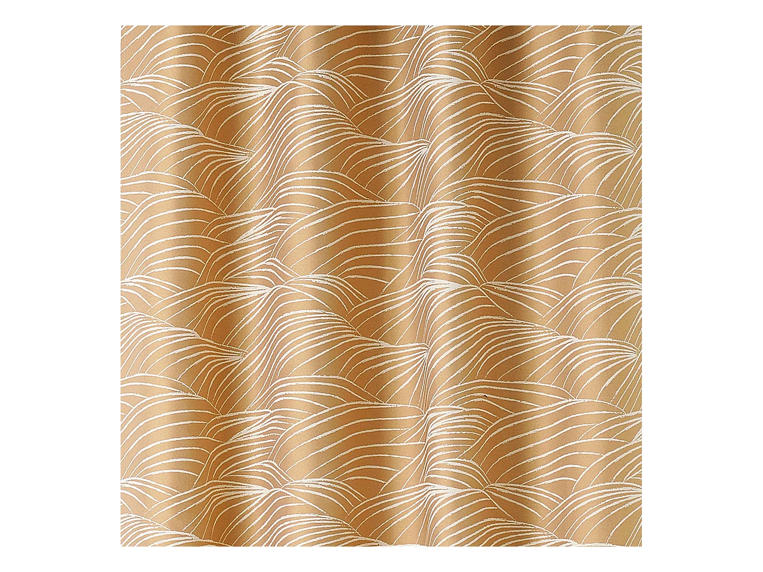 Cortina con motivos de laderas de viñedos