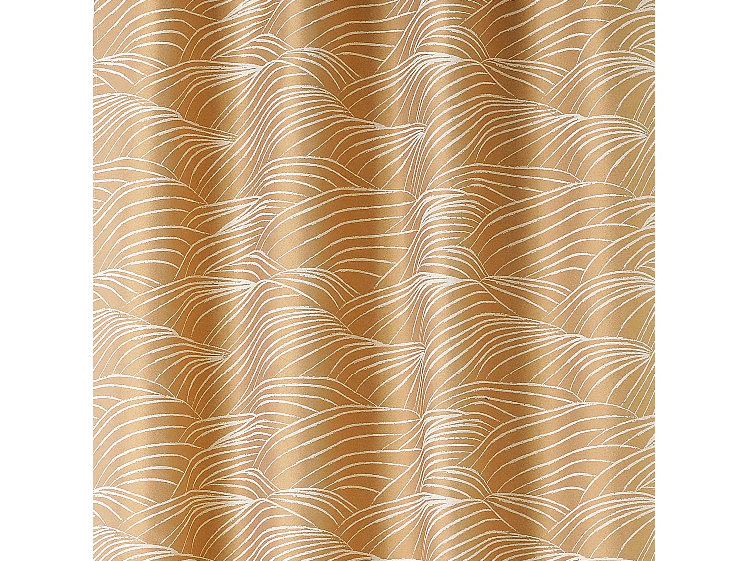 Cortina con motivos de laderas de viñedos