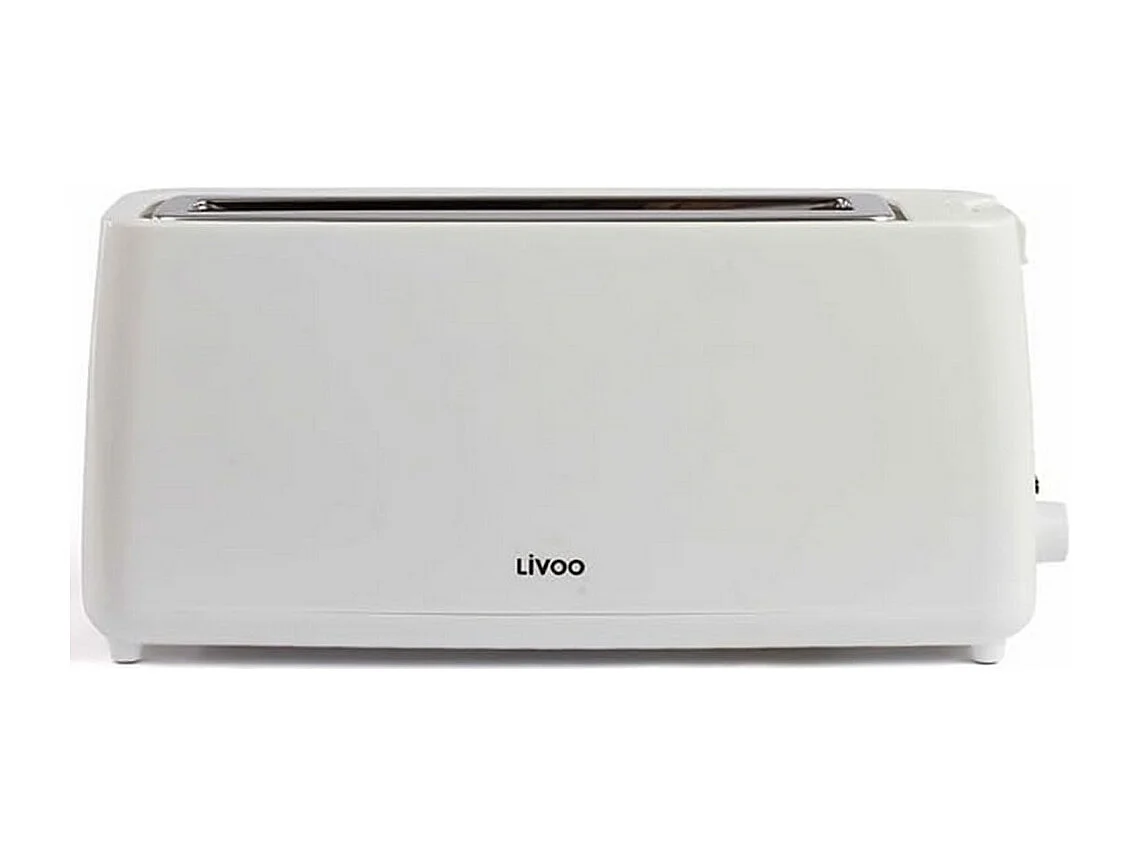 Livoo Grille-pain 1 fente 900w blanc - DOD168C