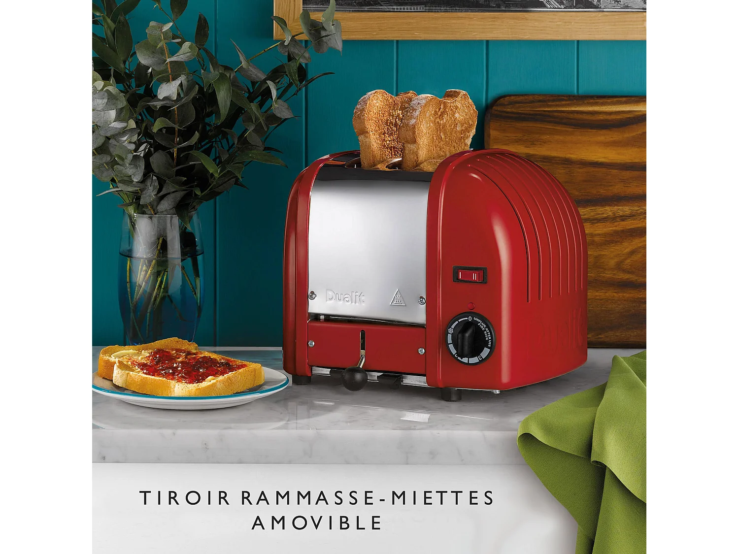 Dualit Grille-pain 2 fentes 1200w rouge - 20259