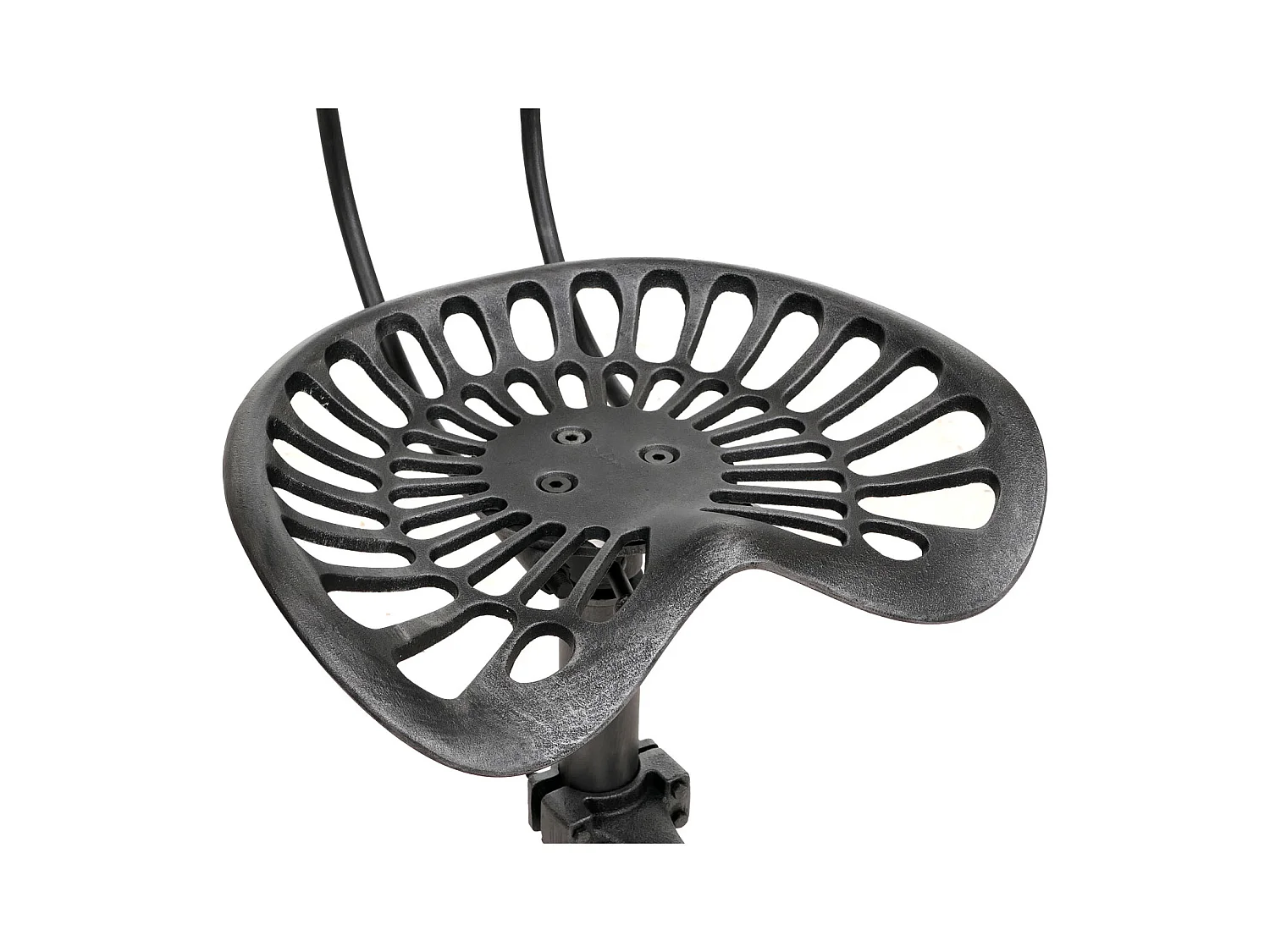 Tabouret de bar MCW-N26,  noir-argent