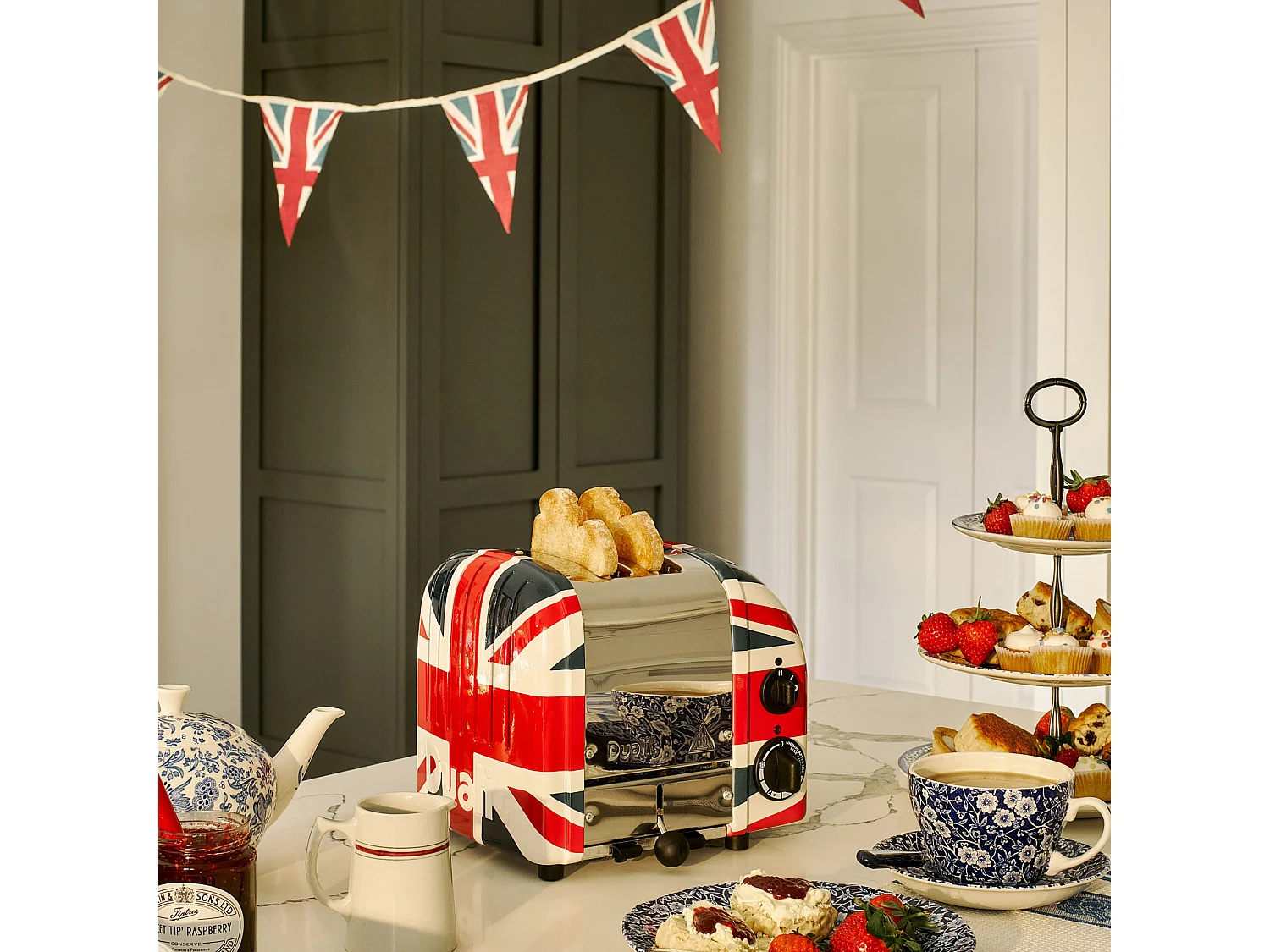 Dualit Grille-pains 2 fentes union jack - 27055