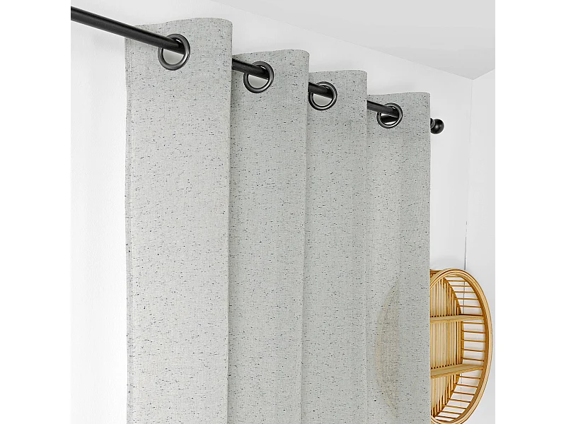 Cortina con efecto moteado