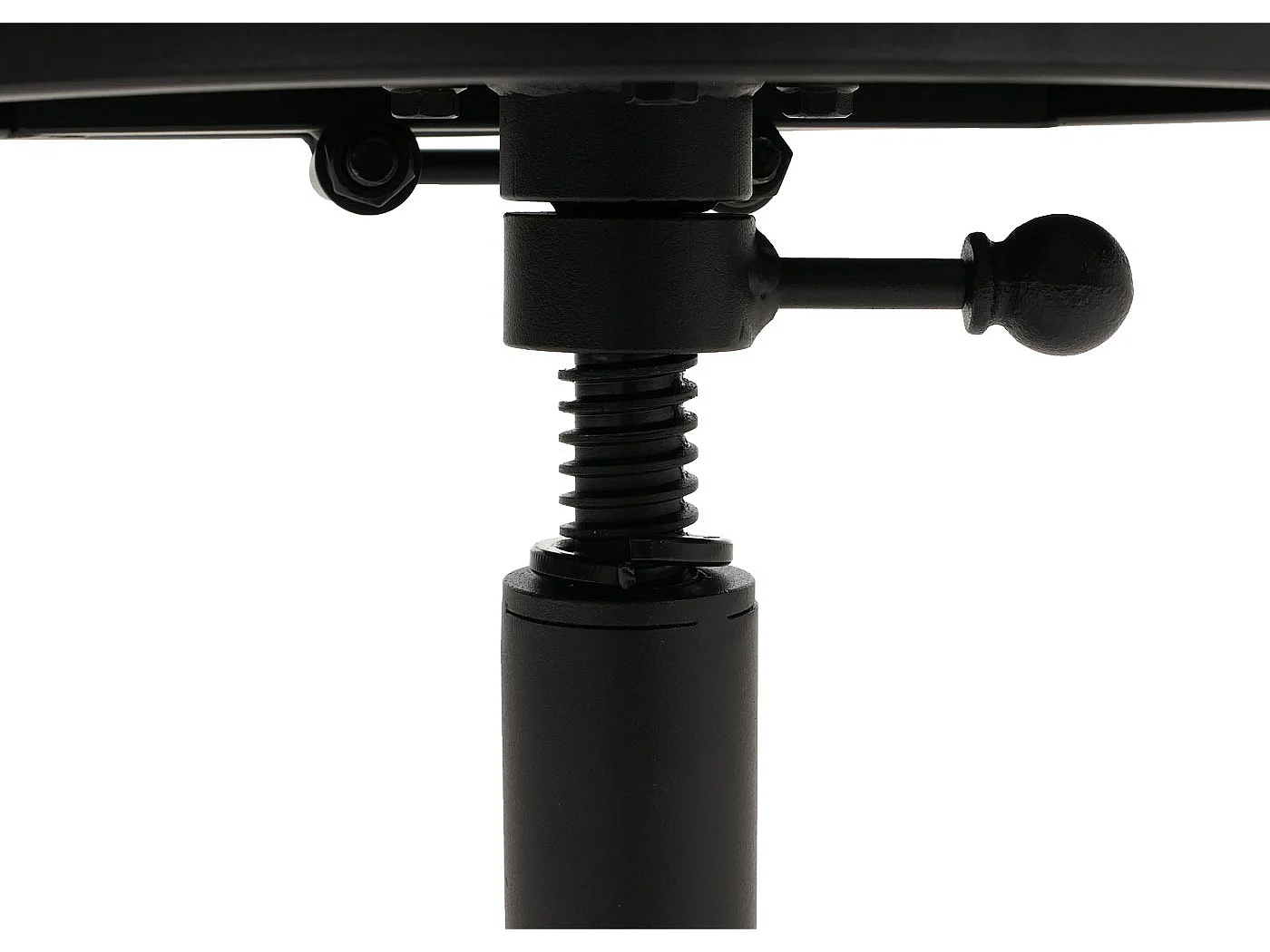 Stołki barowe MCW-O84 (zestaw 2 szt.),  brązowo-czarny