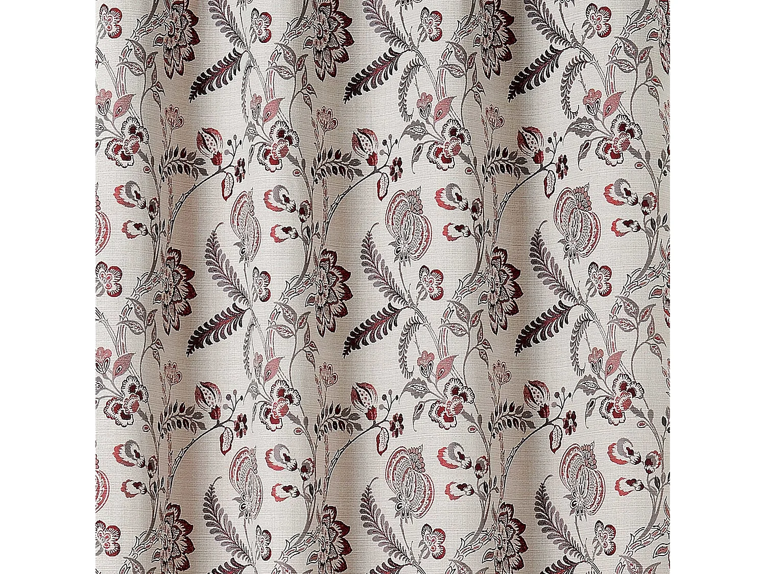 Cortina tamizante con estilo étnico