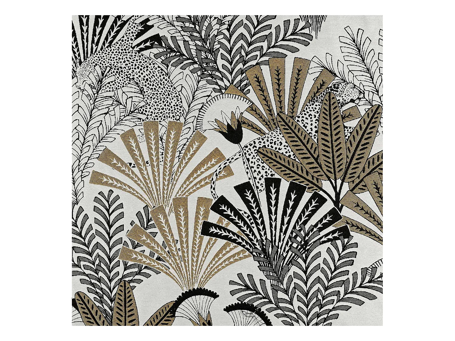 Cortina translúcida de estilo egipcio