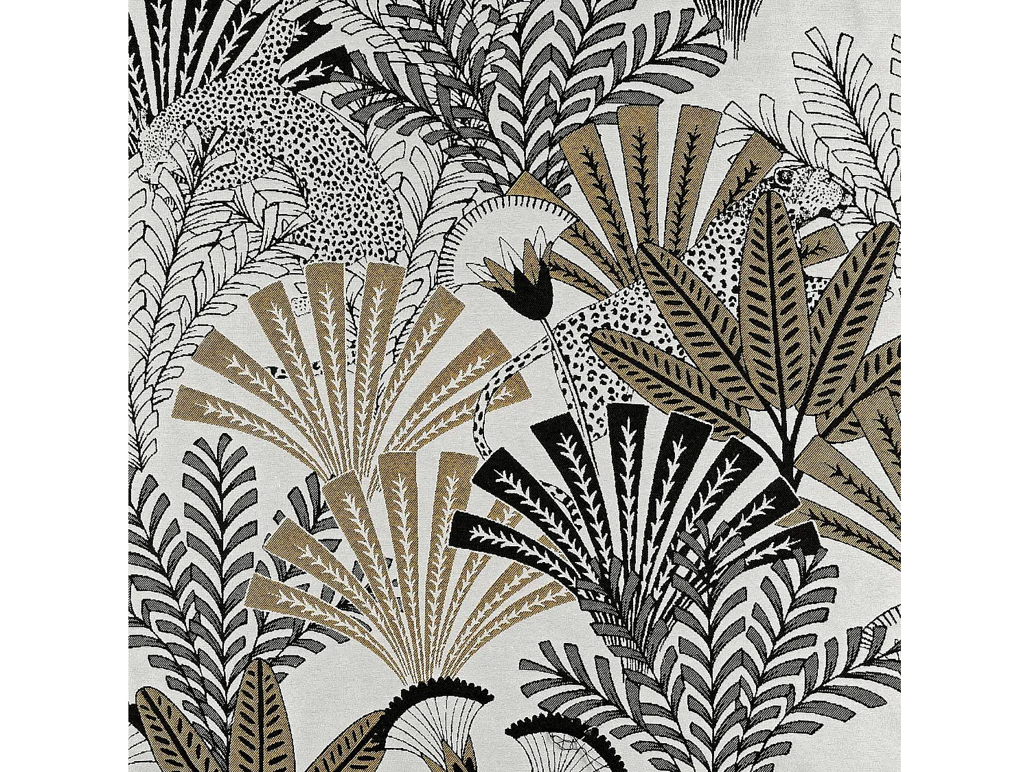 Cortina translúcida de estilo egipcio