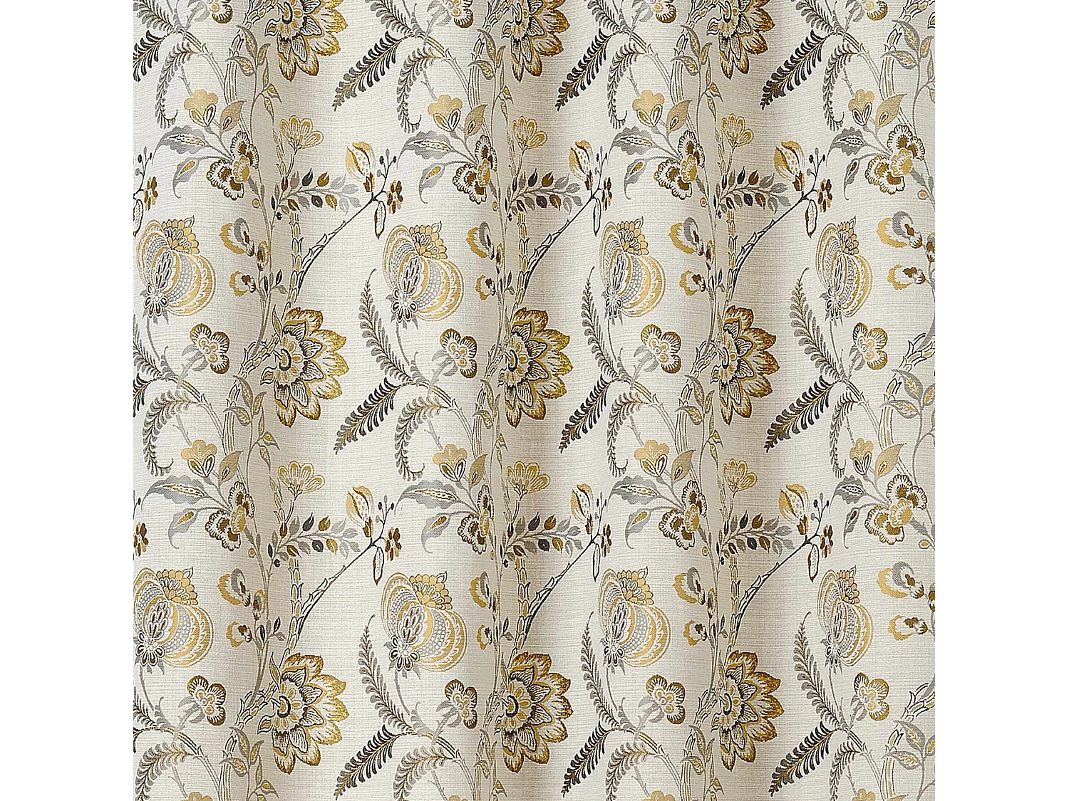 Cortina tamizante con estilo étnico