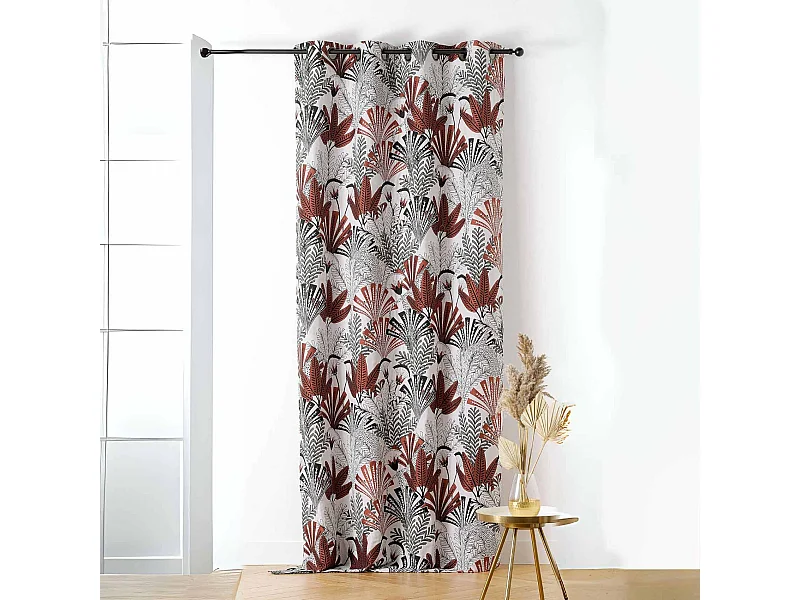 Cortina translúcida de estilo egipcio