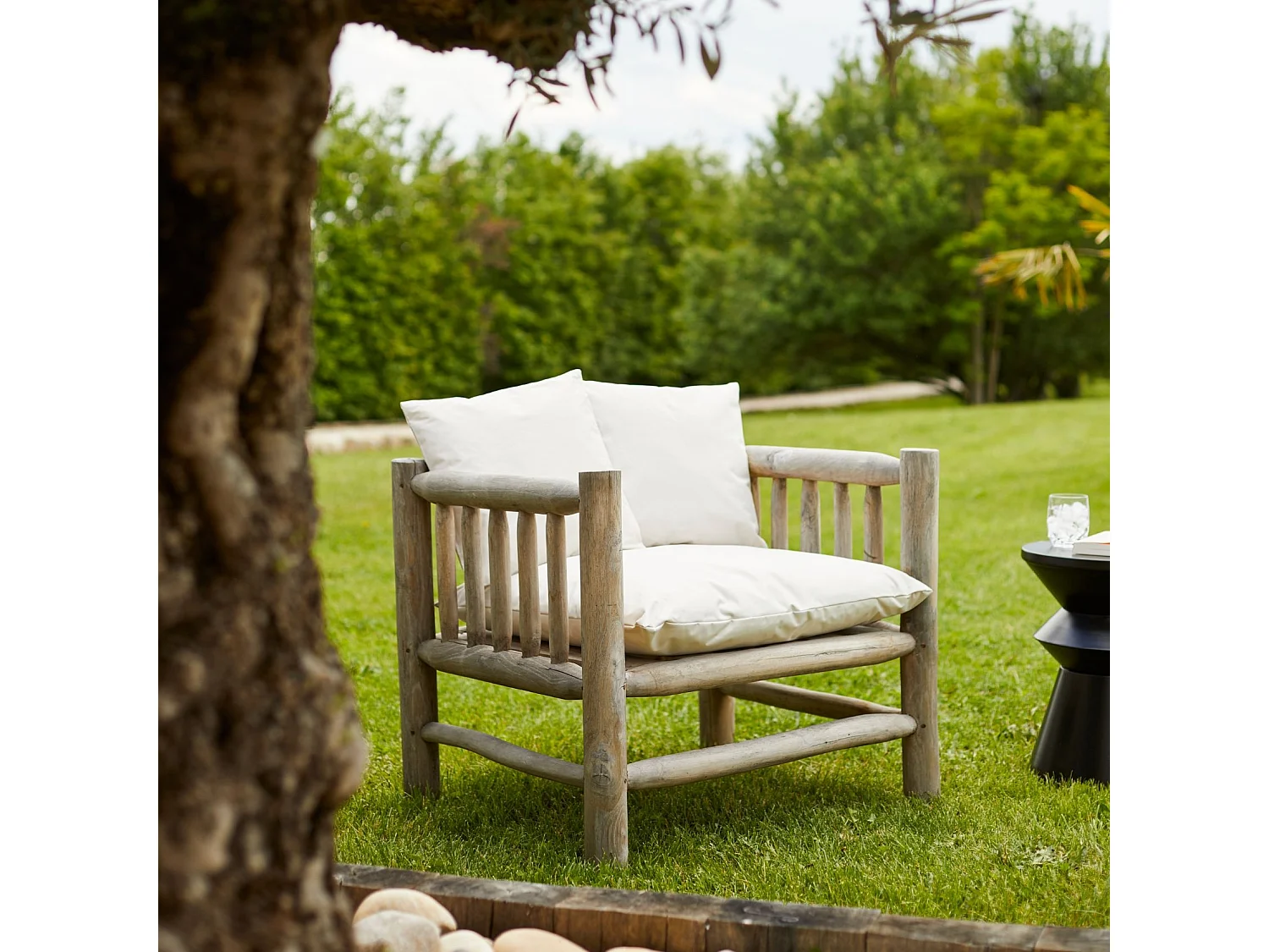 Coussin extérieur imperméable et déhoussable