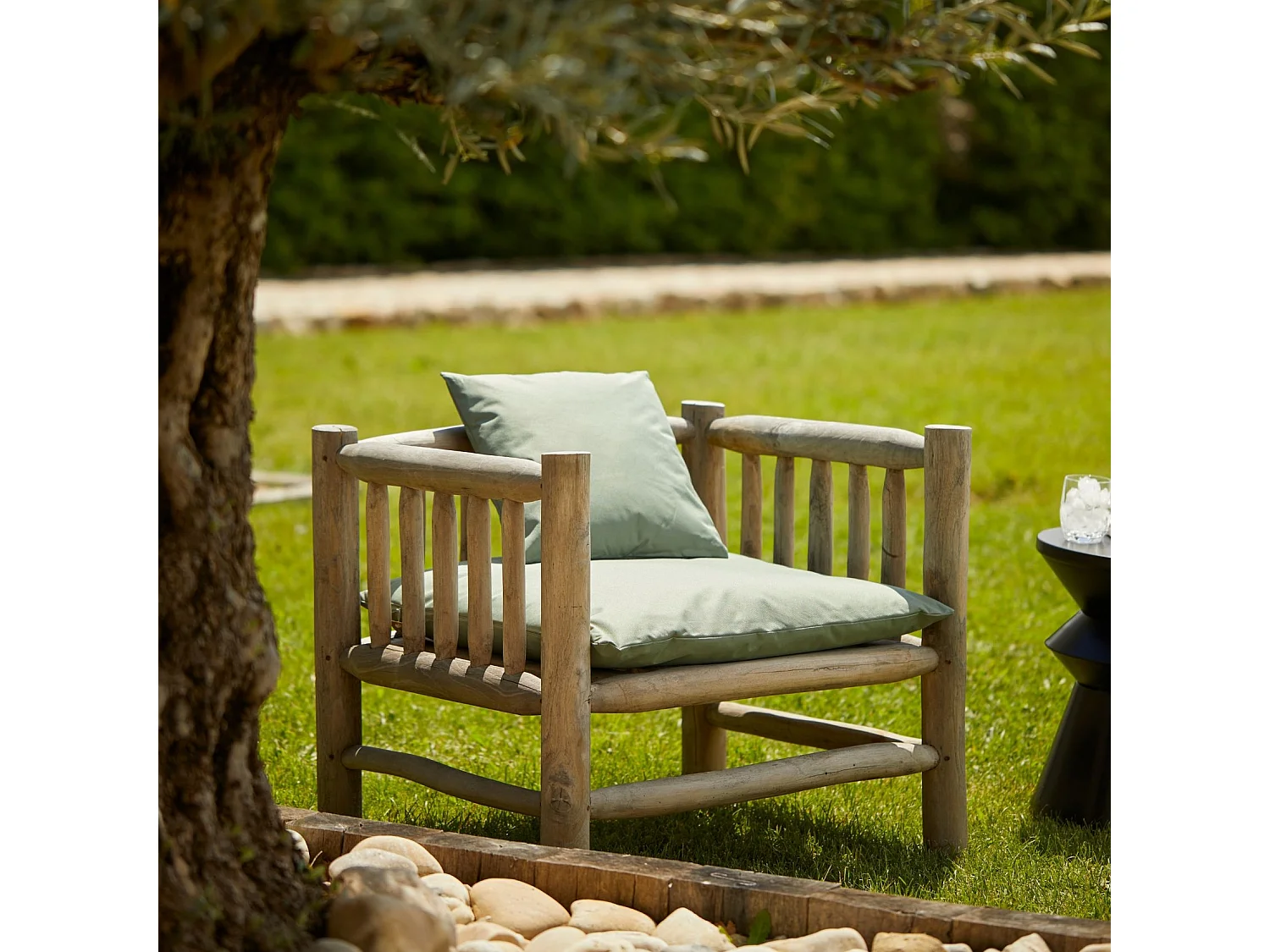 Coussin extérieur imperméable et déhoussable