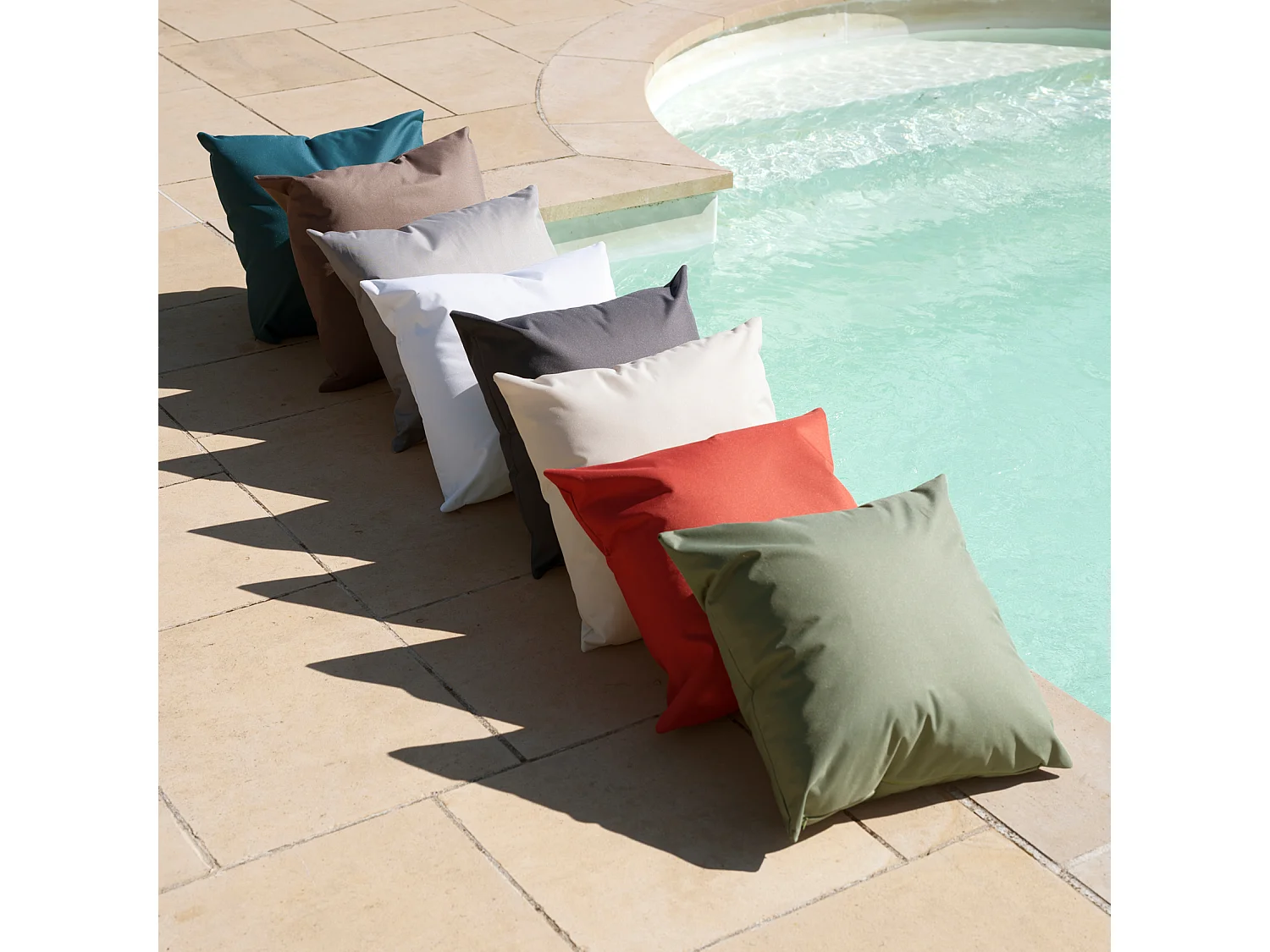 Wasserdichtes und abnehmbares Außenkissen