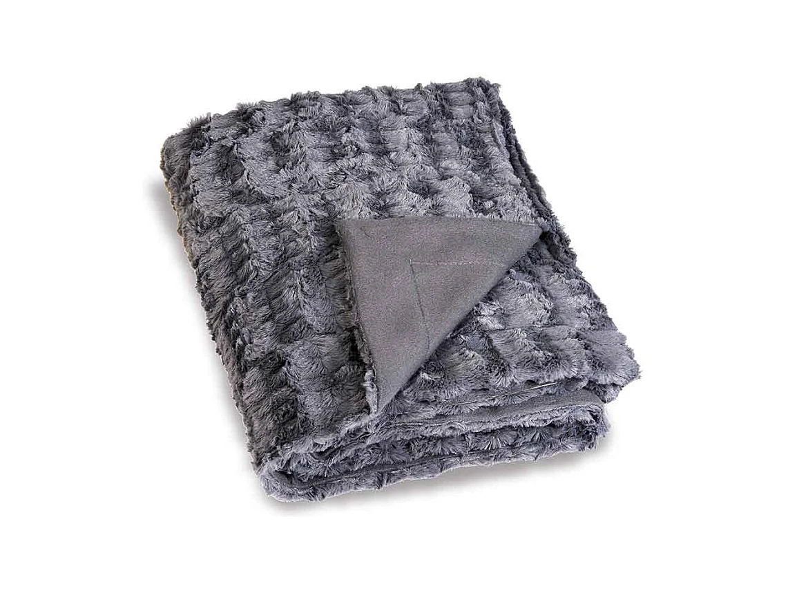 Plaid avec Imitation Fourrure