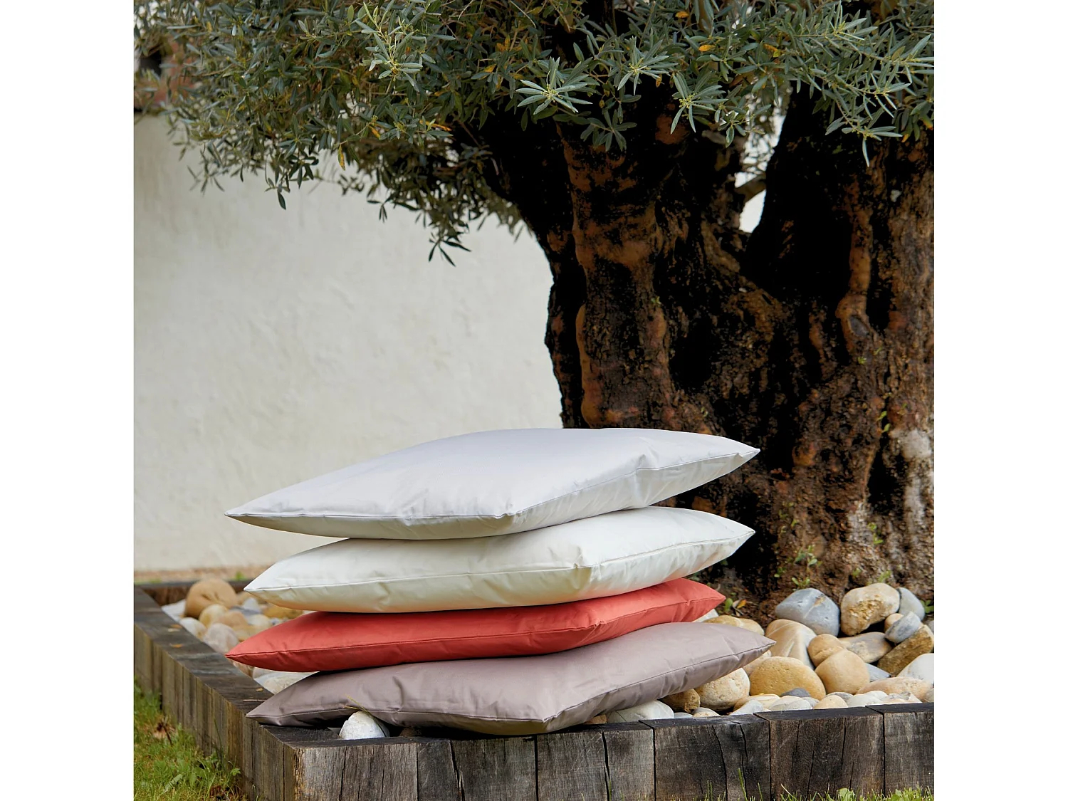 Coussin extérieur imperméable et déhoussable