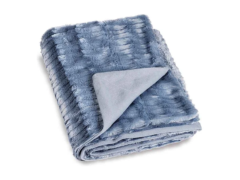 Plaid avec Imitation Fourrure