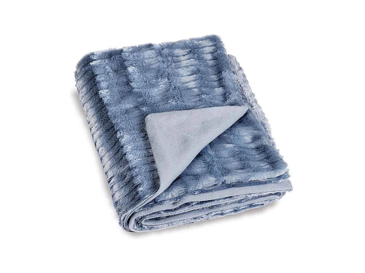 Plaid avec Imitation Fourrure