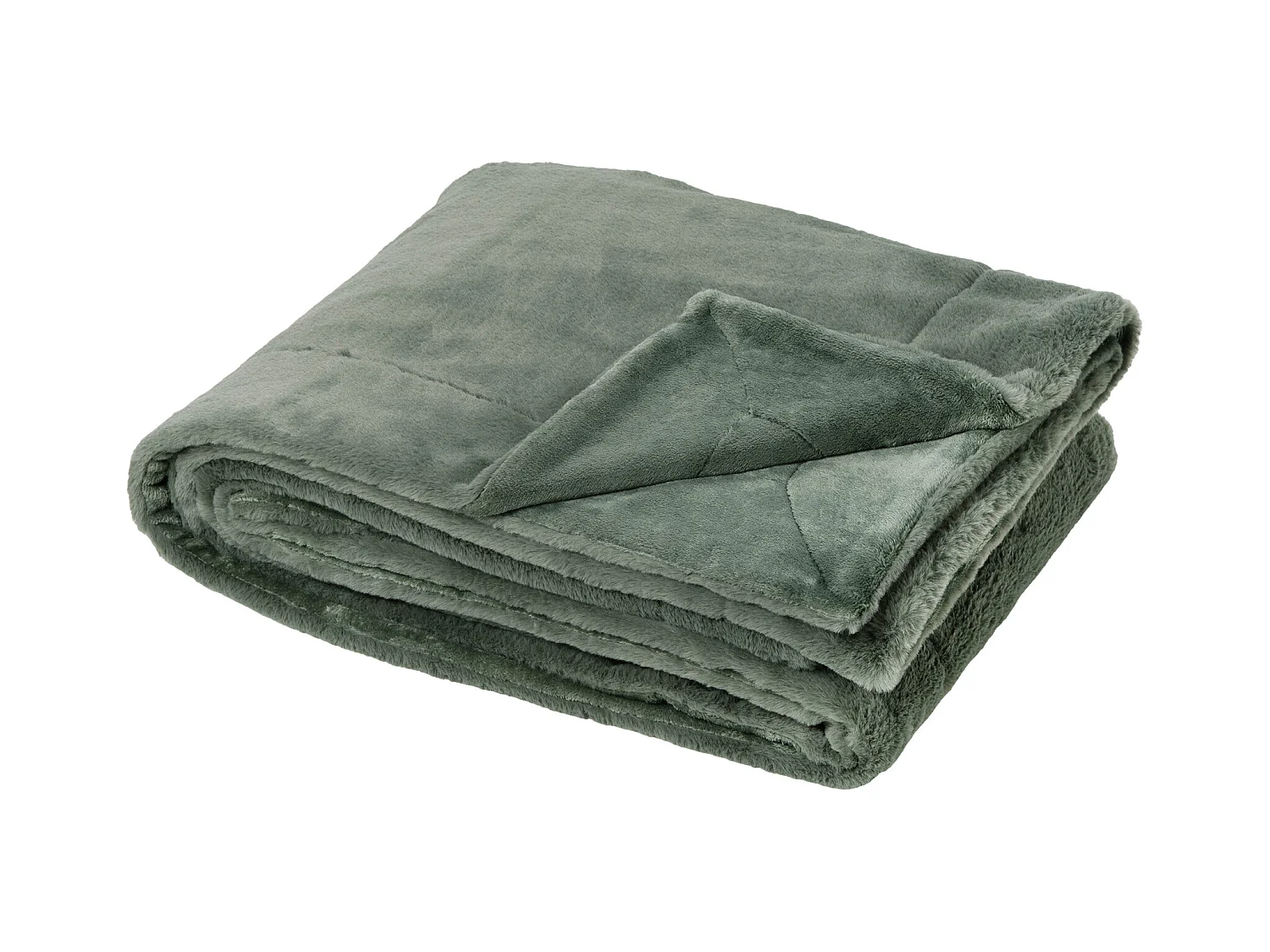 Plaid Double Face Imitation Fourrure et Polaire