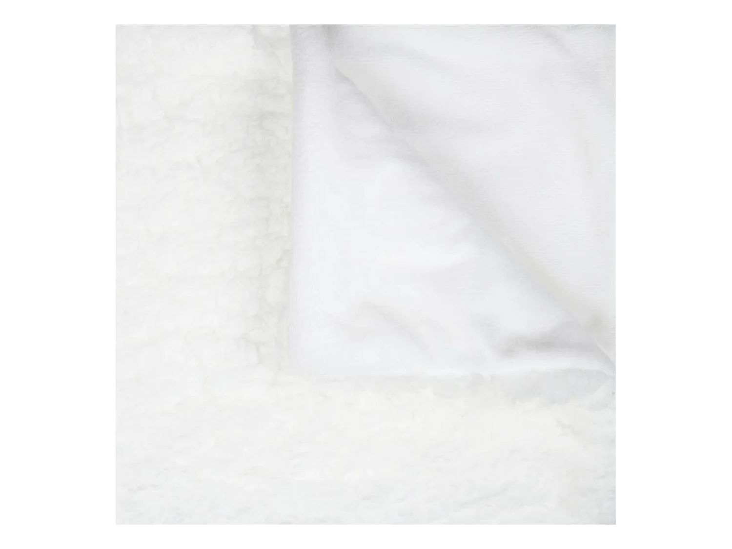 Plaid moelleux fausse fourrure