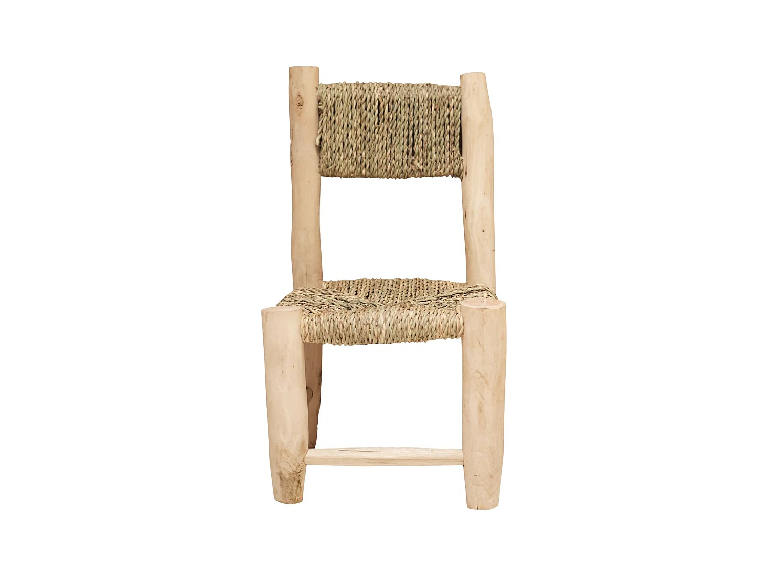 Chaise enfant bois de laurier et doum