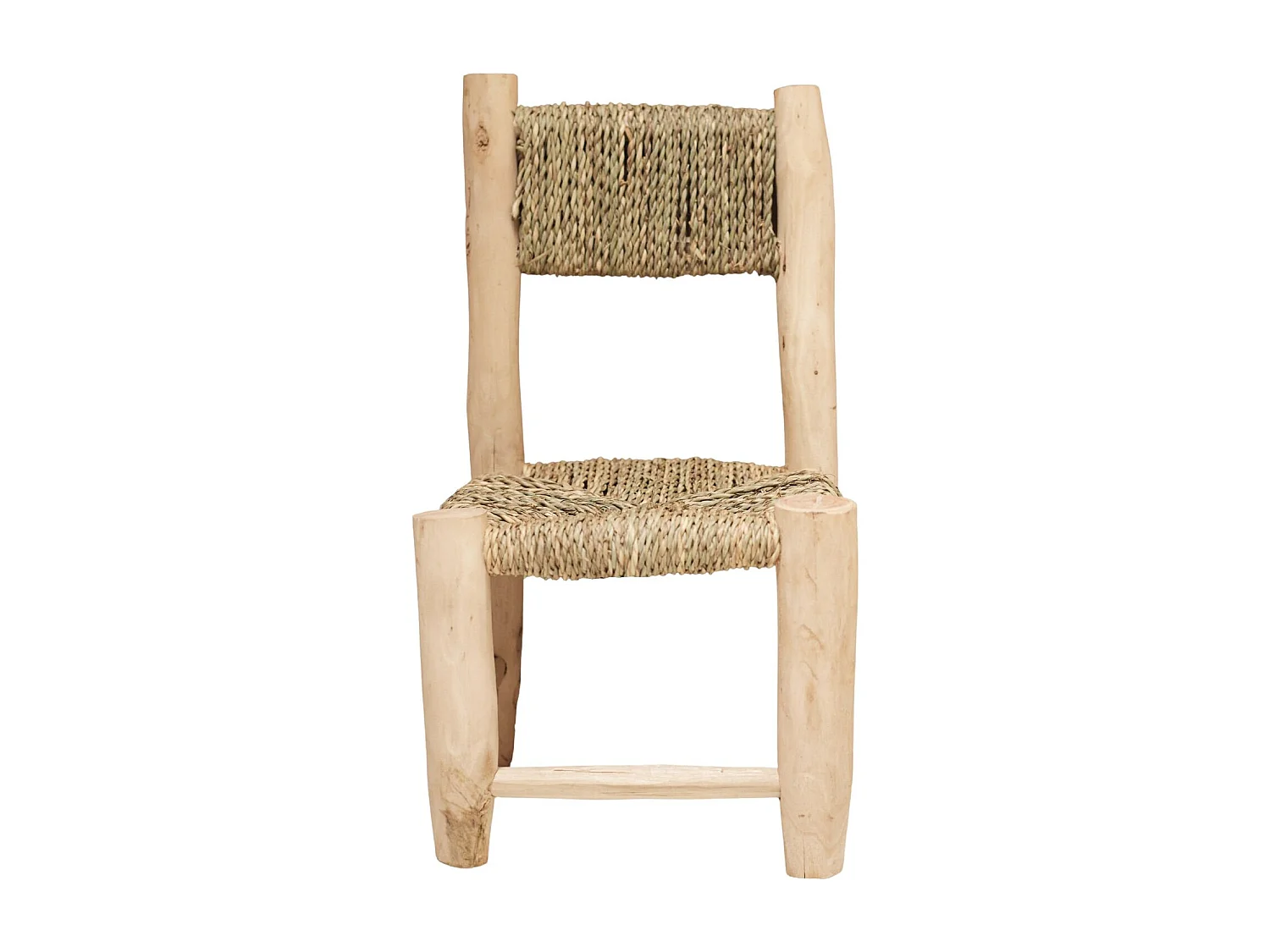 Chaise enfant bois de laurier et doum