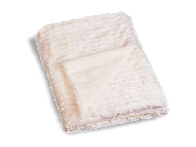 Plaid avec Imitation Fourrure