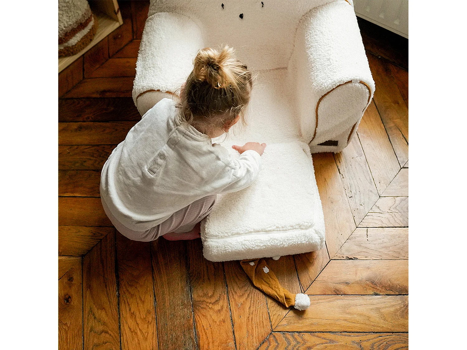 Fauteuil enfant ourson convertible